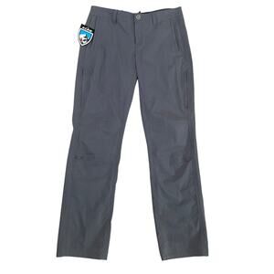 Kuhl NWT women's gray spire roll up cotton blend mid rise pants size 10